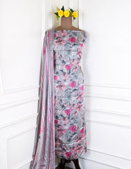 Chinon Grey Unstitched Suit