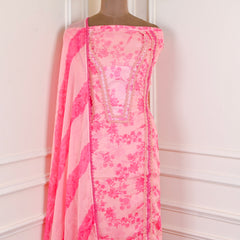 Burberry Pink Unstitched Suit