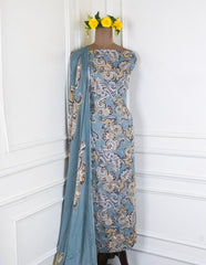 Tista Chinon Blue Unstitched Suit