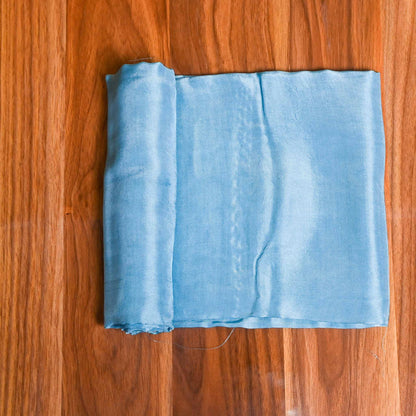 Organza Sky Blue Unstitched suit