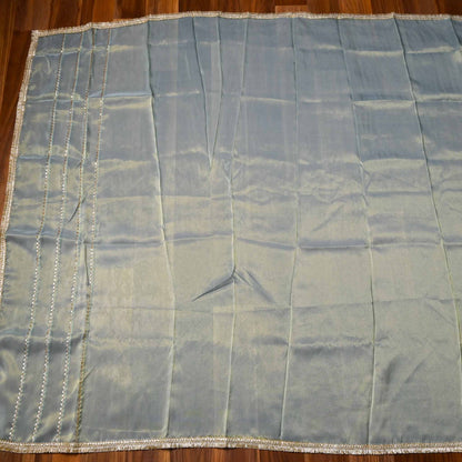 Shimmer Sky unstitched suit