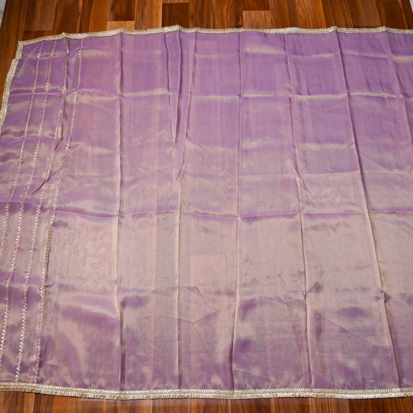 Shimmer Lavender unstitched suit