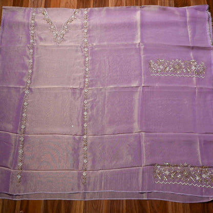 Shimmer Lavender unstitched suit