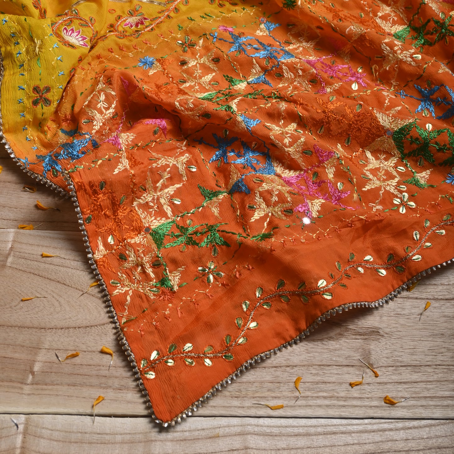 Handmade Phulkari