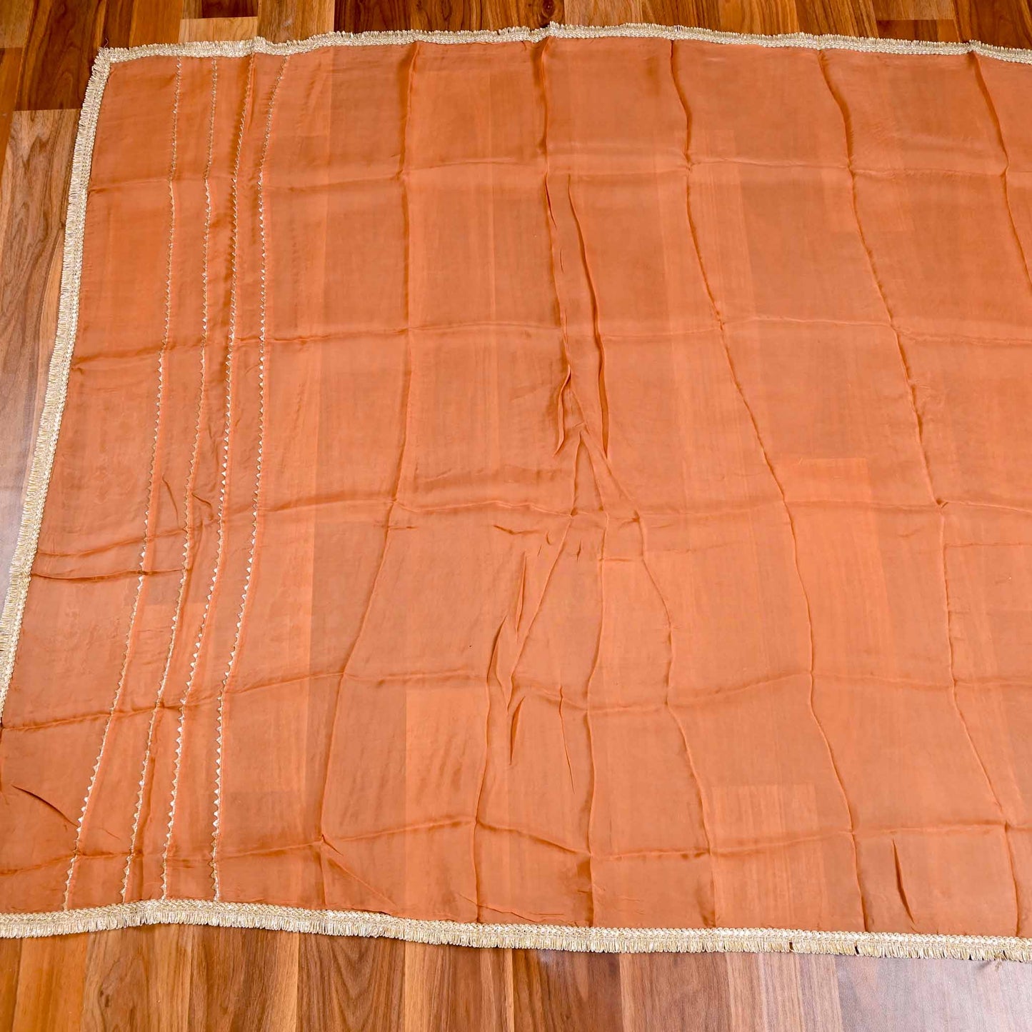 Shimmer Rust Unstitched  suit