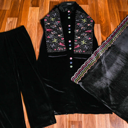 Readymade Black Velvet suit