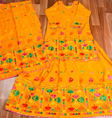 Jago Lehenga Readymade Yellow Suit