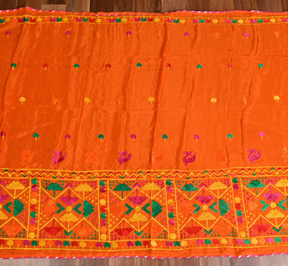 Jago Lehenga Orange Readymade Suit