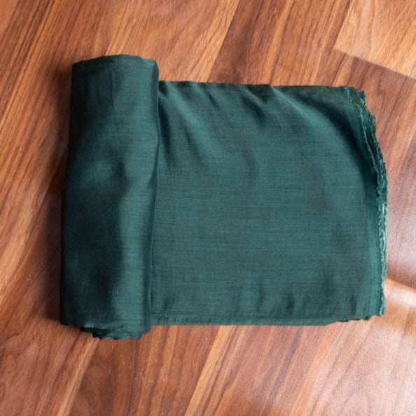 Green Muslin Unstitched Suit