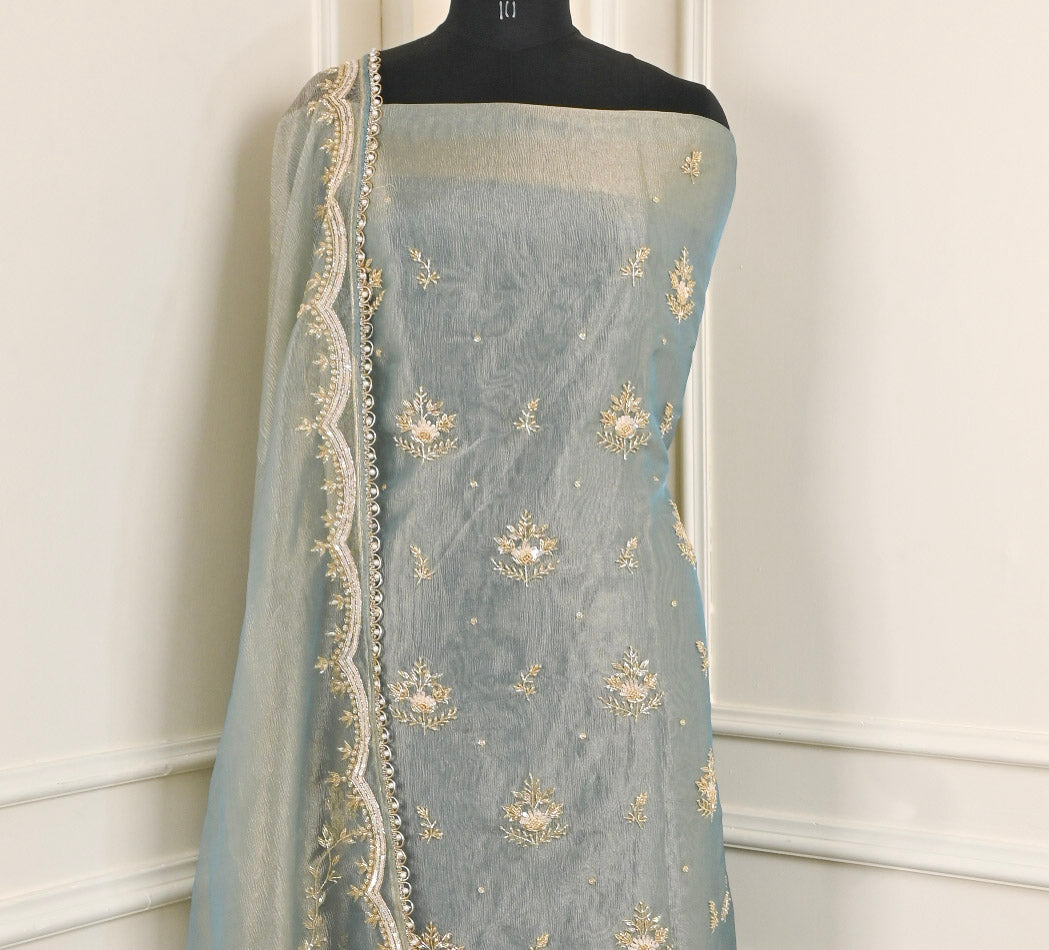 Crush Grey Unstitched Suit