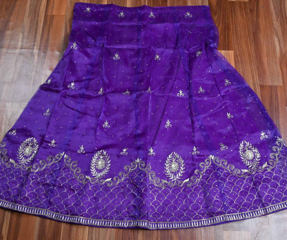 Shimmer Purple Lehenga suit