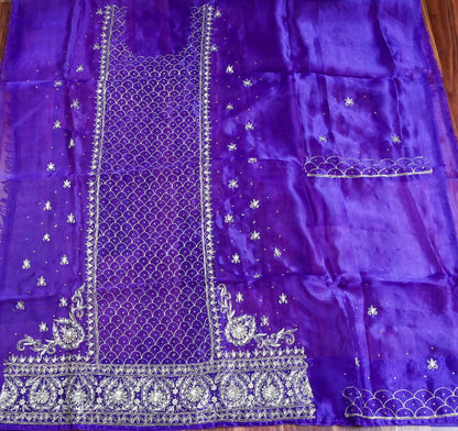 Shimmer Purple Lehenga suit