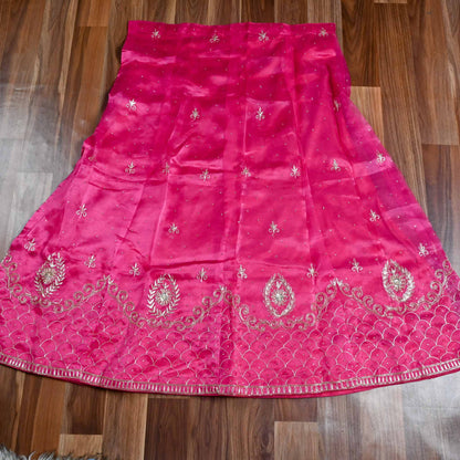 Shimmer Pink Lehenga suit