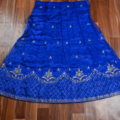 Shimmer Royal blue Lehenga suit