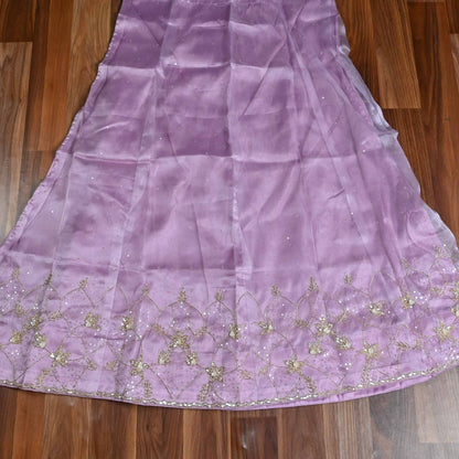 Shimmer Lavender Lehenga suit