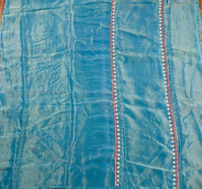 Shimmer sky blue Unstitched suit