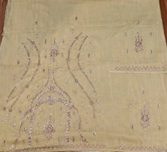 Shimmer Beige Lehenga Suit