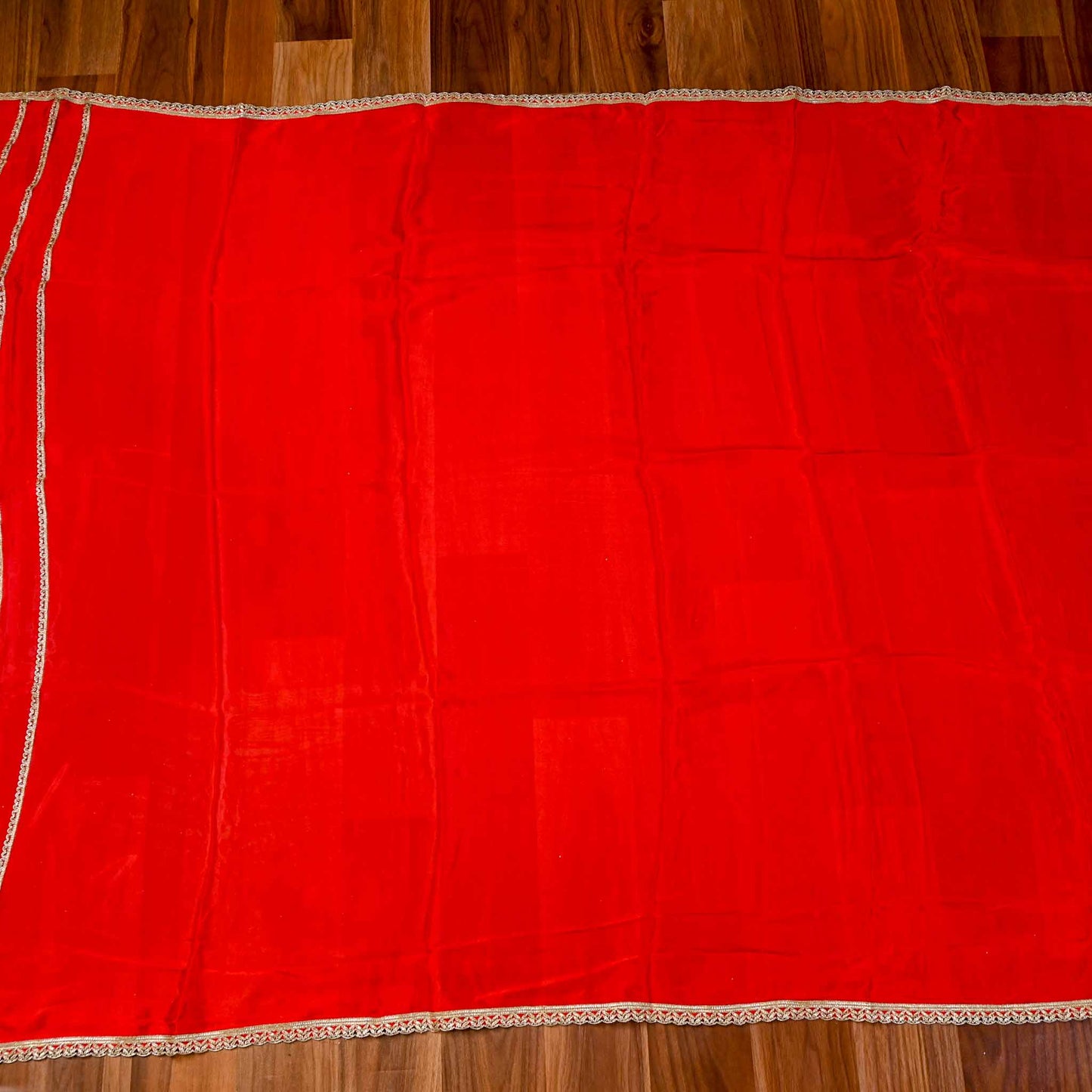 Shimmer Red Unstitched Suit