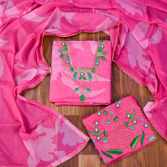 Burberry Pink Unstitched Suit