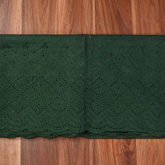 Pure Cotton Green Unstitched Suit