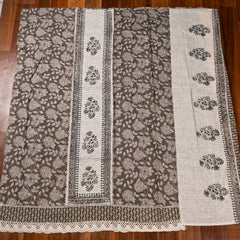 Cotton Grey Unstitched Suit