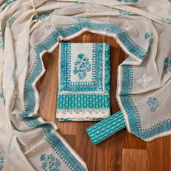 Cotton Firoze Unstitched Suit