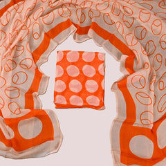 Burberry Orange Unstitched Suit