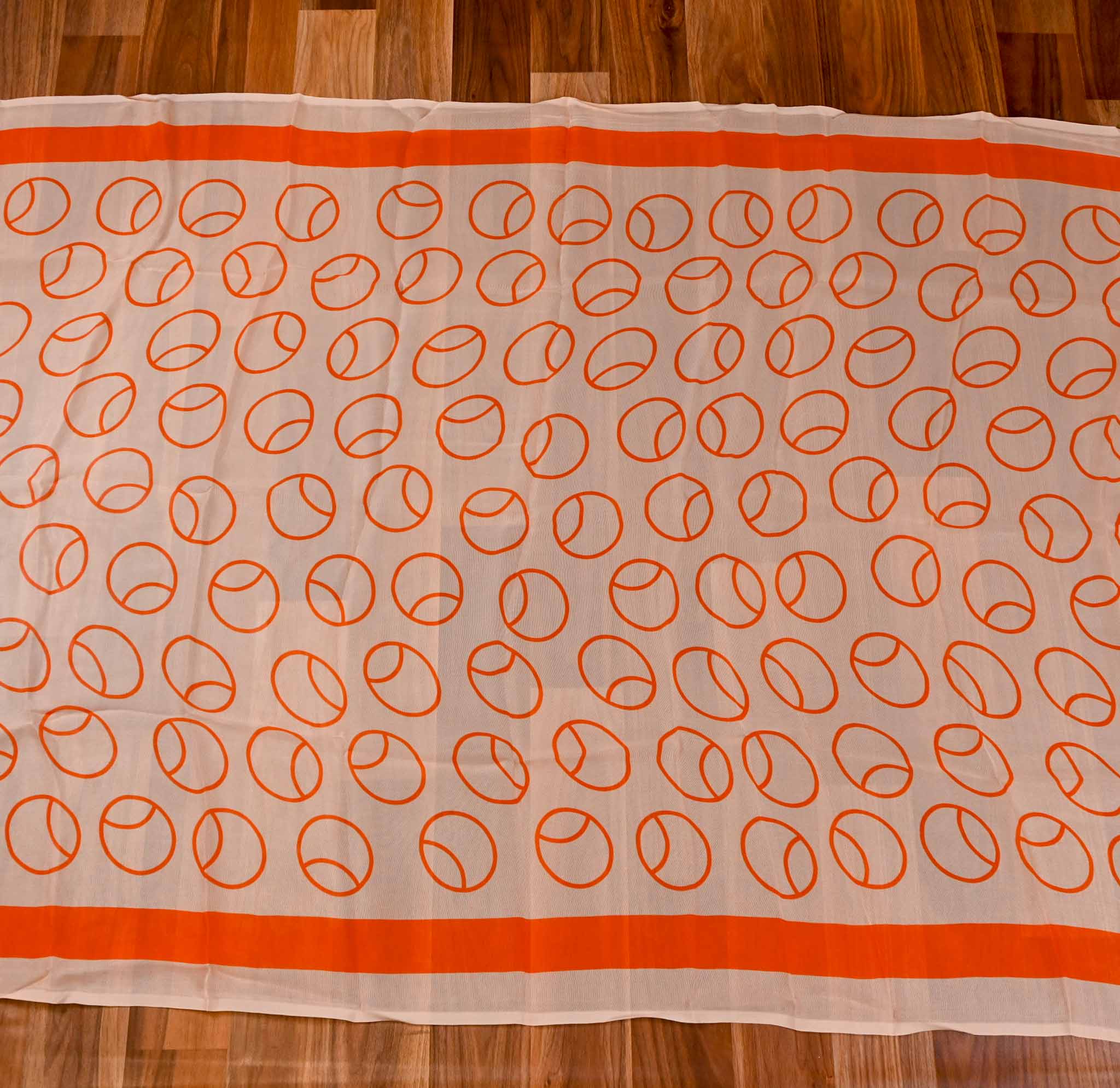 Burberry Orange Unstitched Suit