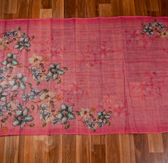 Linen Pink Unstitched Suit