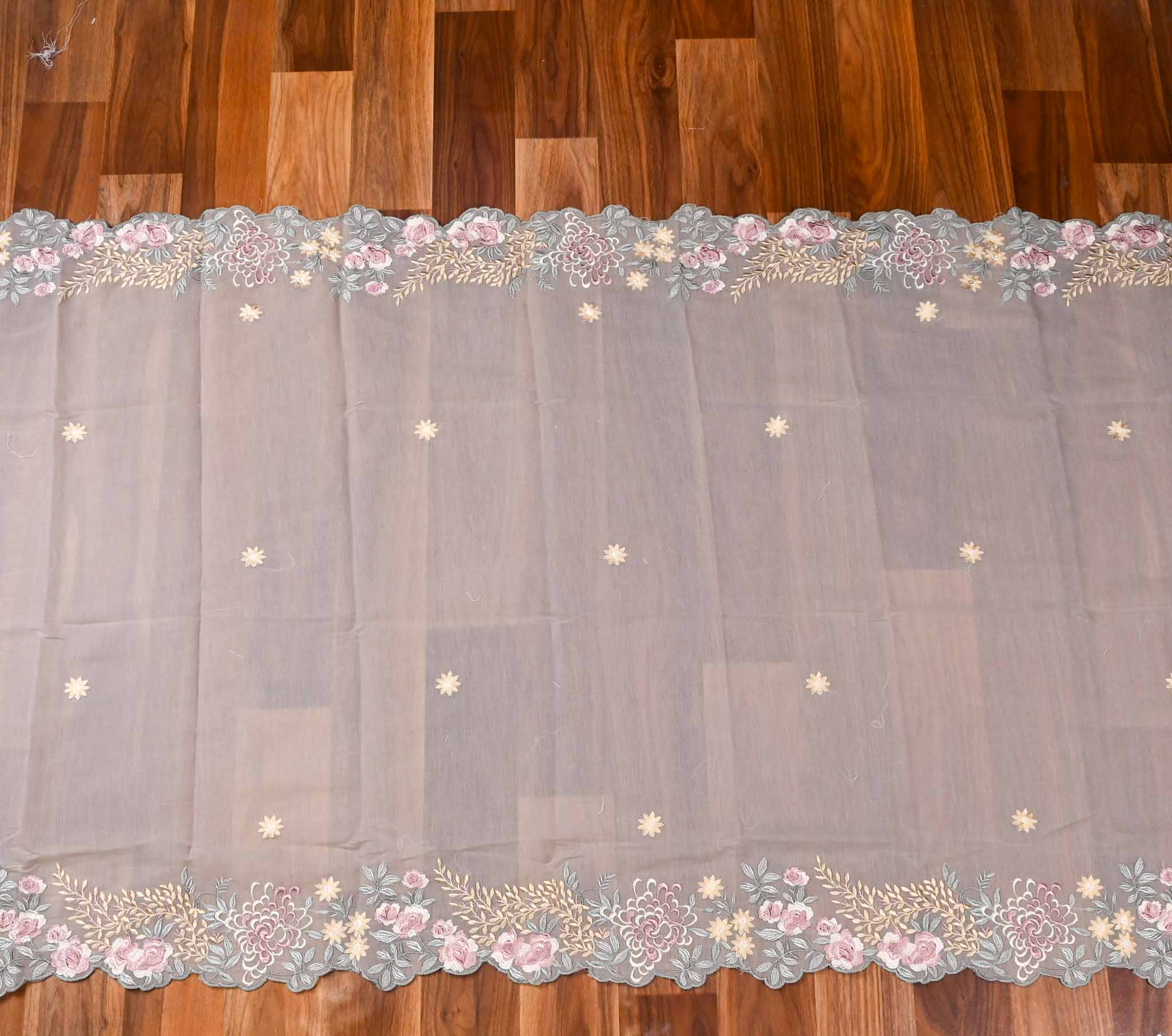 Mul Cotton Grey Unstitched Suit
