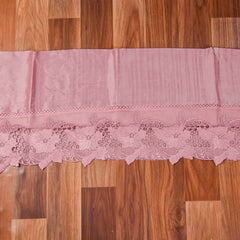 Organza Light Pink Unstitched Suit
