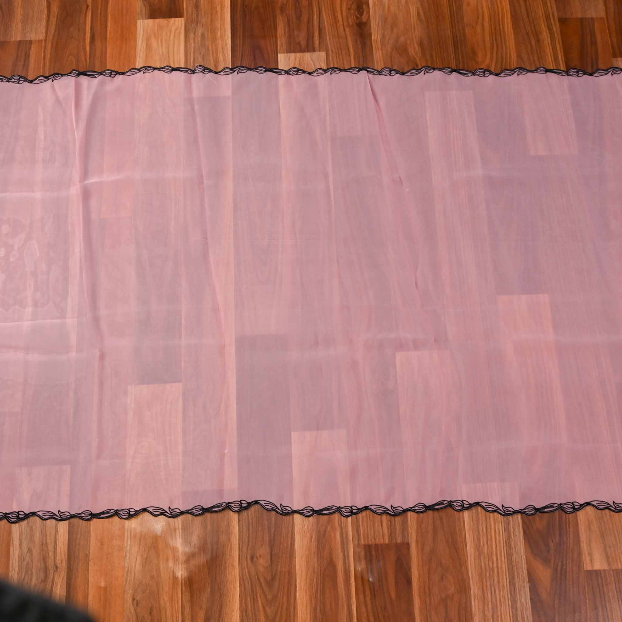 Organza Pink Unstitched Suit