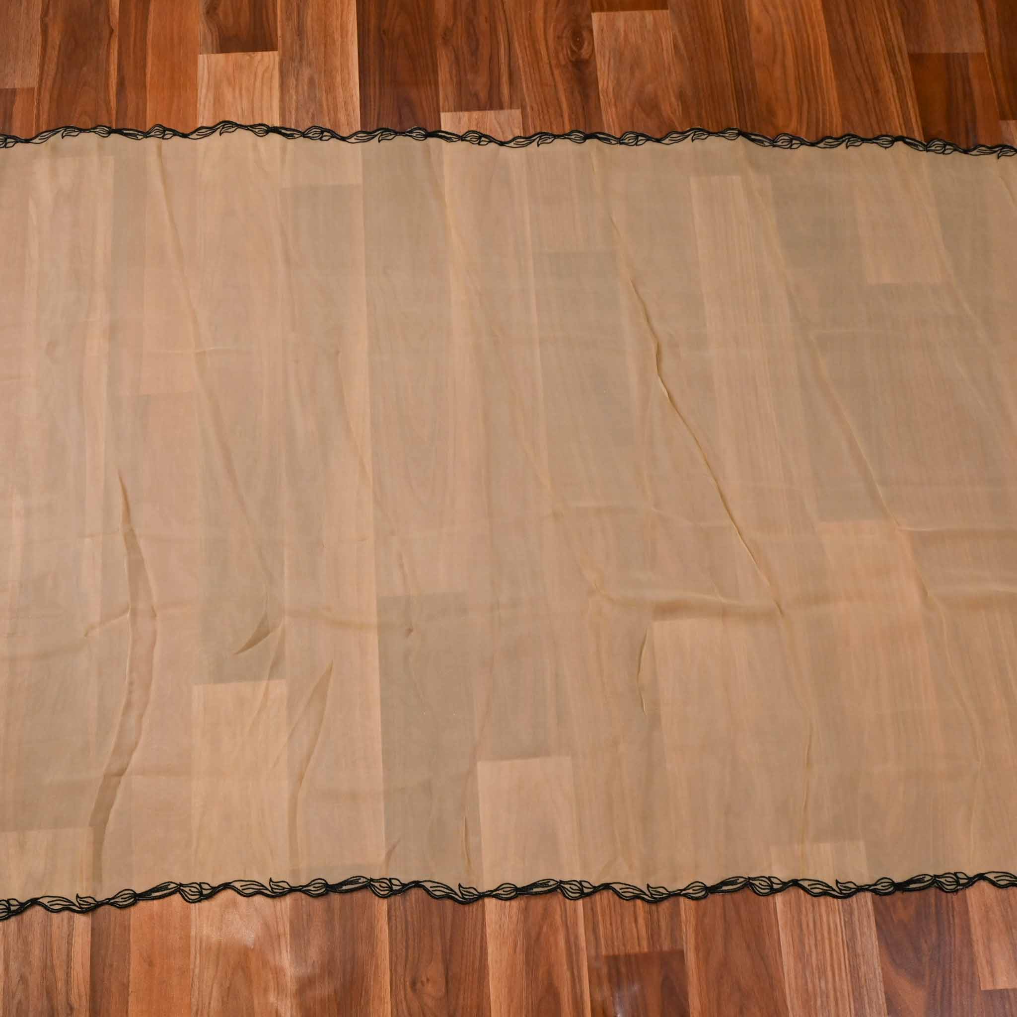 Organza Skin Unstitched Suit