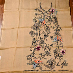 Organza Skin Unstitched Suit