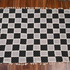Cotton Black Unstitched Suit
