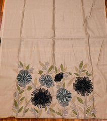 Mul Cotton Grey Unstitched Suit
