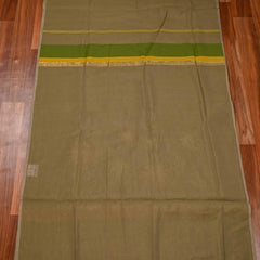 Mul Cotton Green Unstitched Suit
