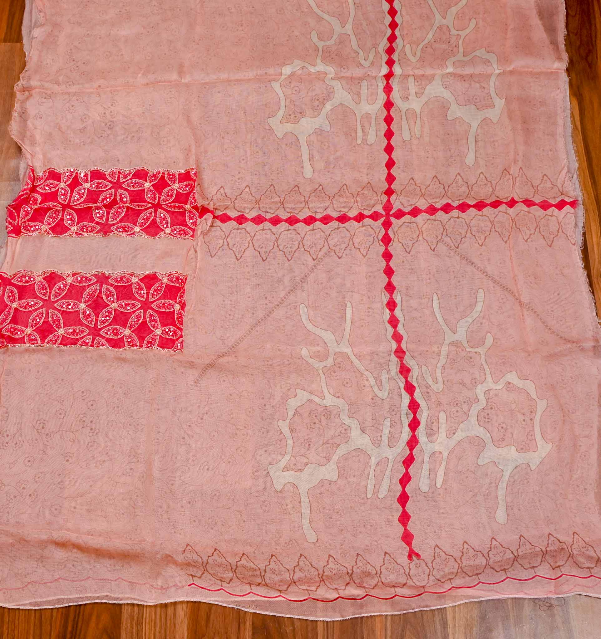 Burberry Pink Unstitched Suit