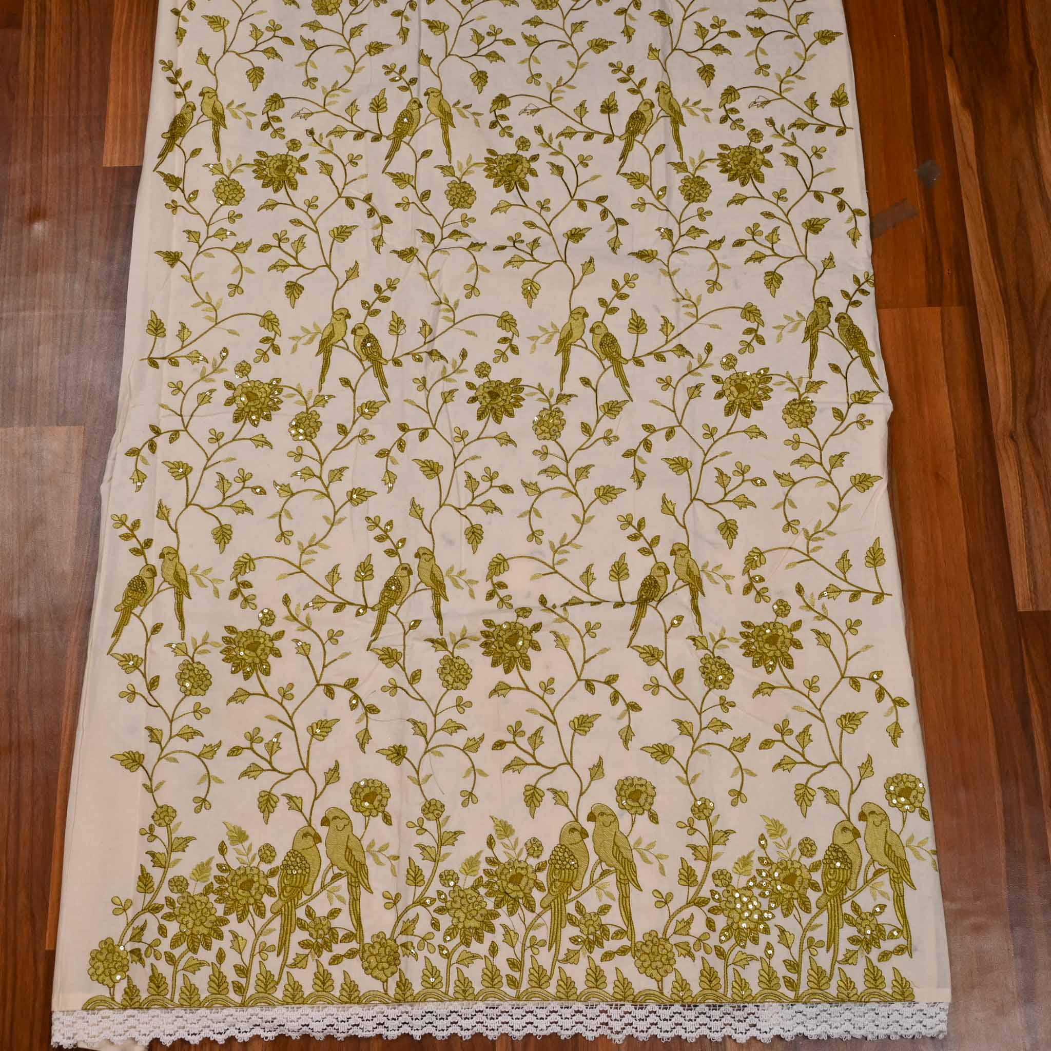 Cotton Green Unstitched Suit