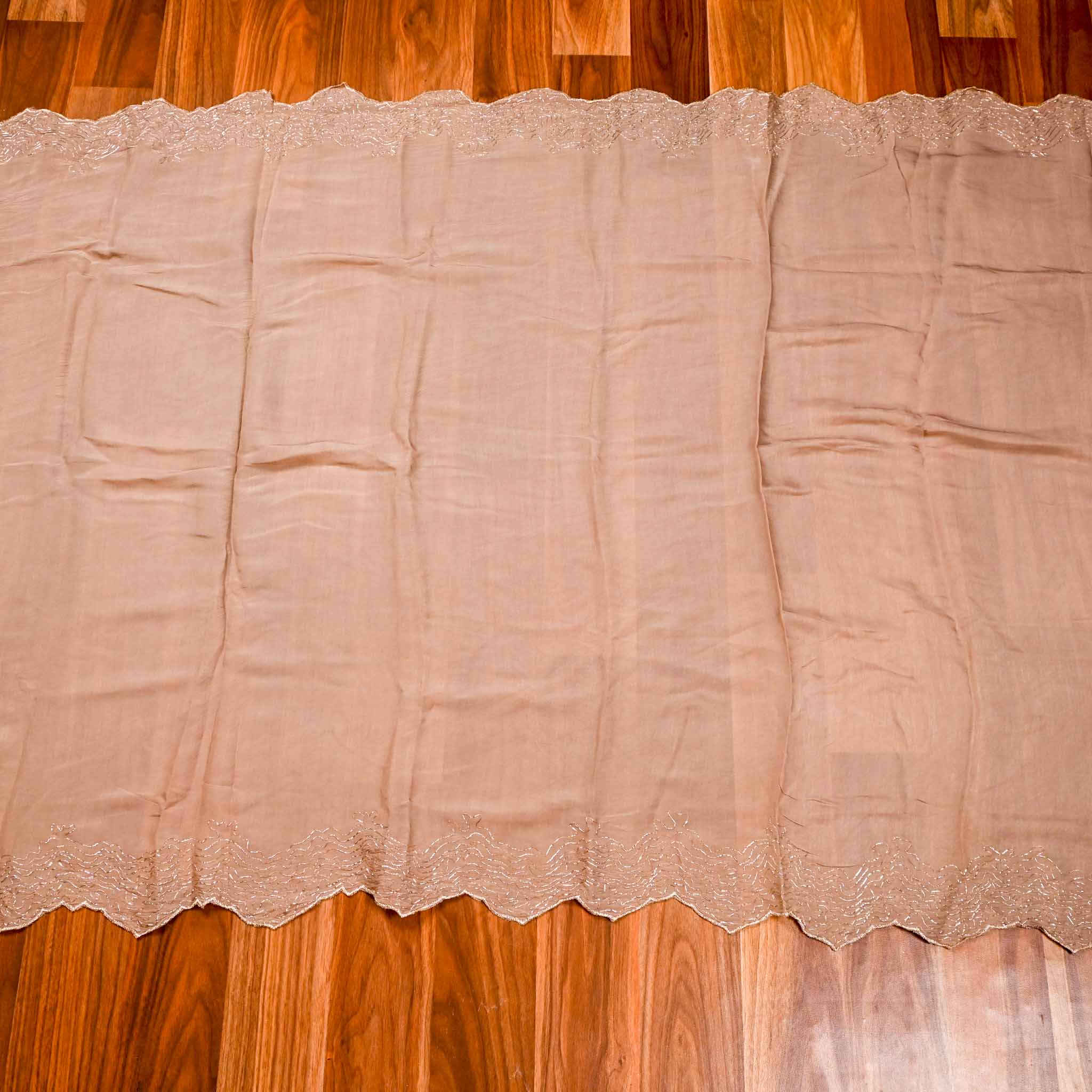 Mul Cotton Peach Unstitched Suit