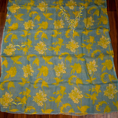 Burberry Sky Blue Unstitched Suit
