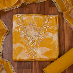 Burberry Yellow Unstitched Suit