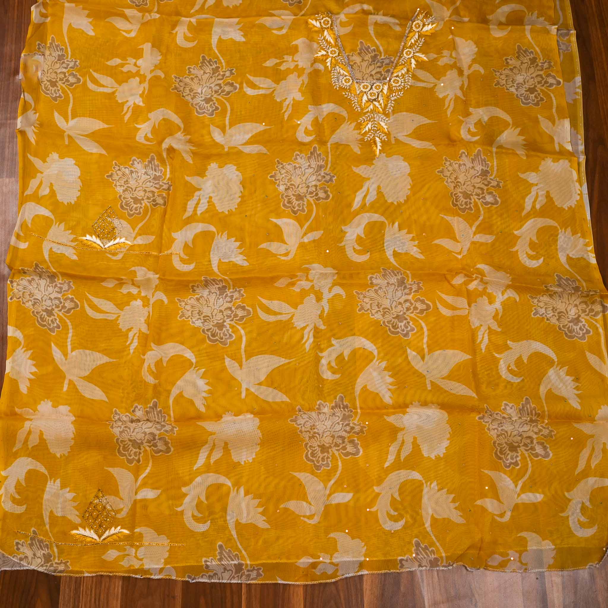 Burberry Yellow Unstitched Suit