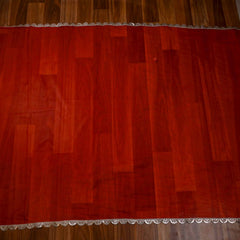 Crepe Red Unstitched Suit