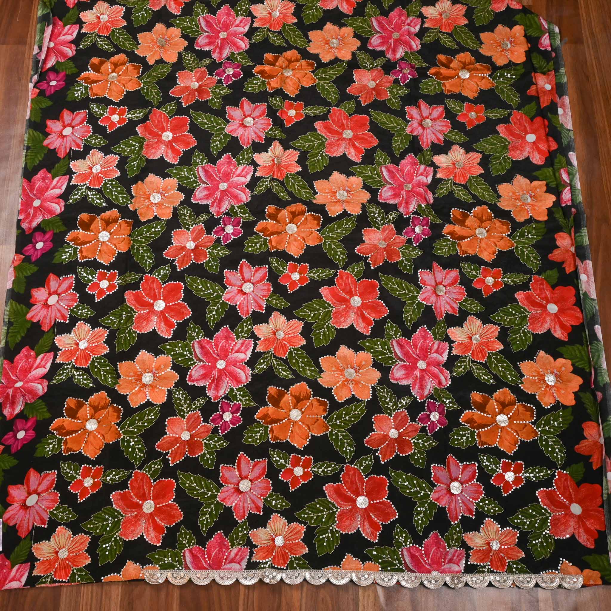 Crepe Black Unstitched Suit