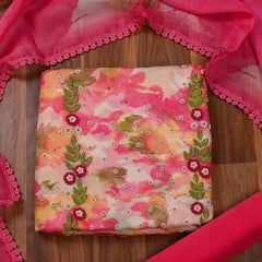Burberry Pink Unstitched Suit