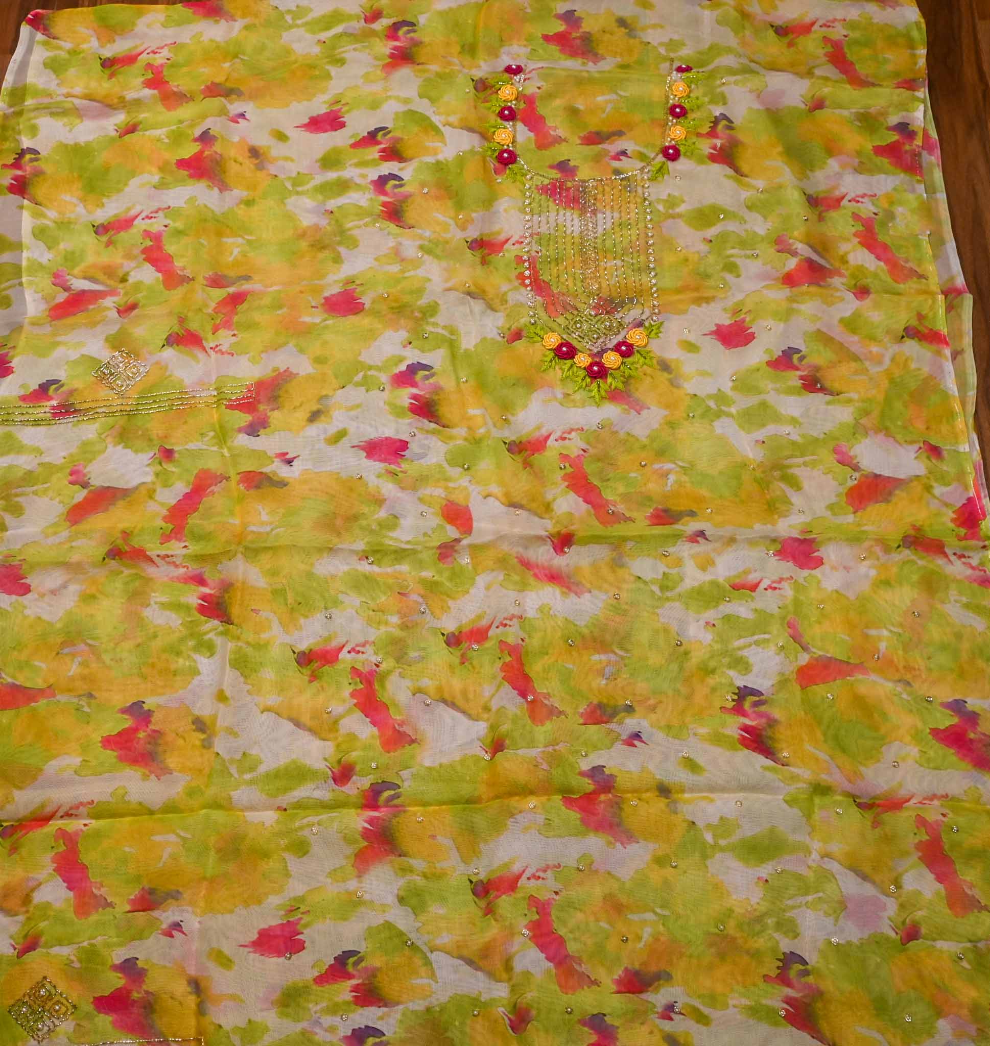 Burberry Parrot Unstitched Suit