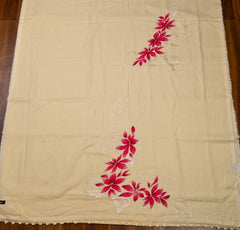 Cotton Pink Unstitched suit
