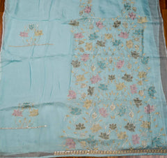 Organza Firoze Unstitched Suit