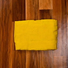 Organza Yellow Unstitched Suit